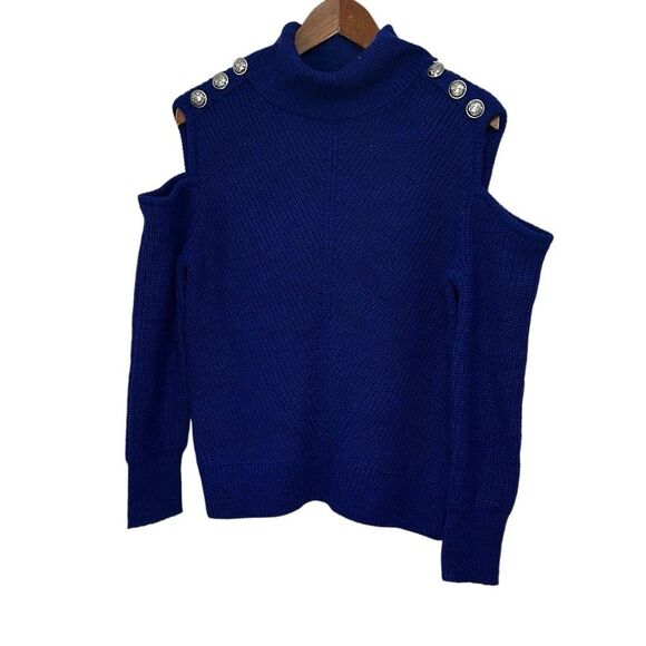 INC International Concepts Women’s Sweater sz S Cold Shoulder NEW # G830 - Picture 8 of 11